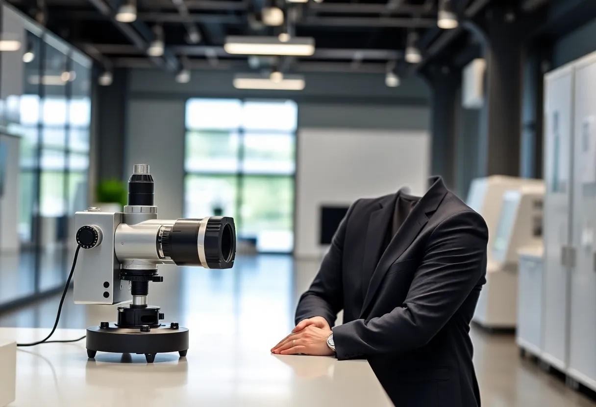 Visual representation of the acquisition between AMETEK and FARO Technologies, highlighting precision measurement technology.