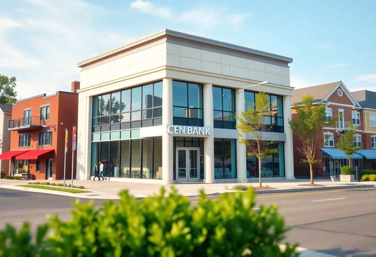 Representation of First BanCorp's financial growth and community support