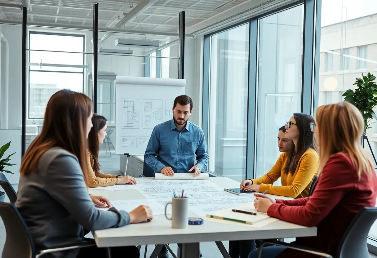 Gale Associates team in a Florida office meeting