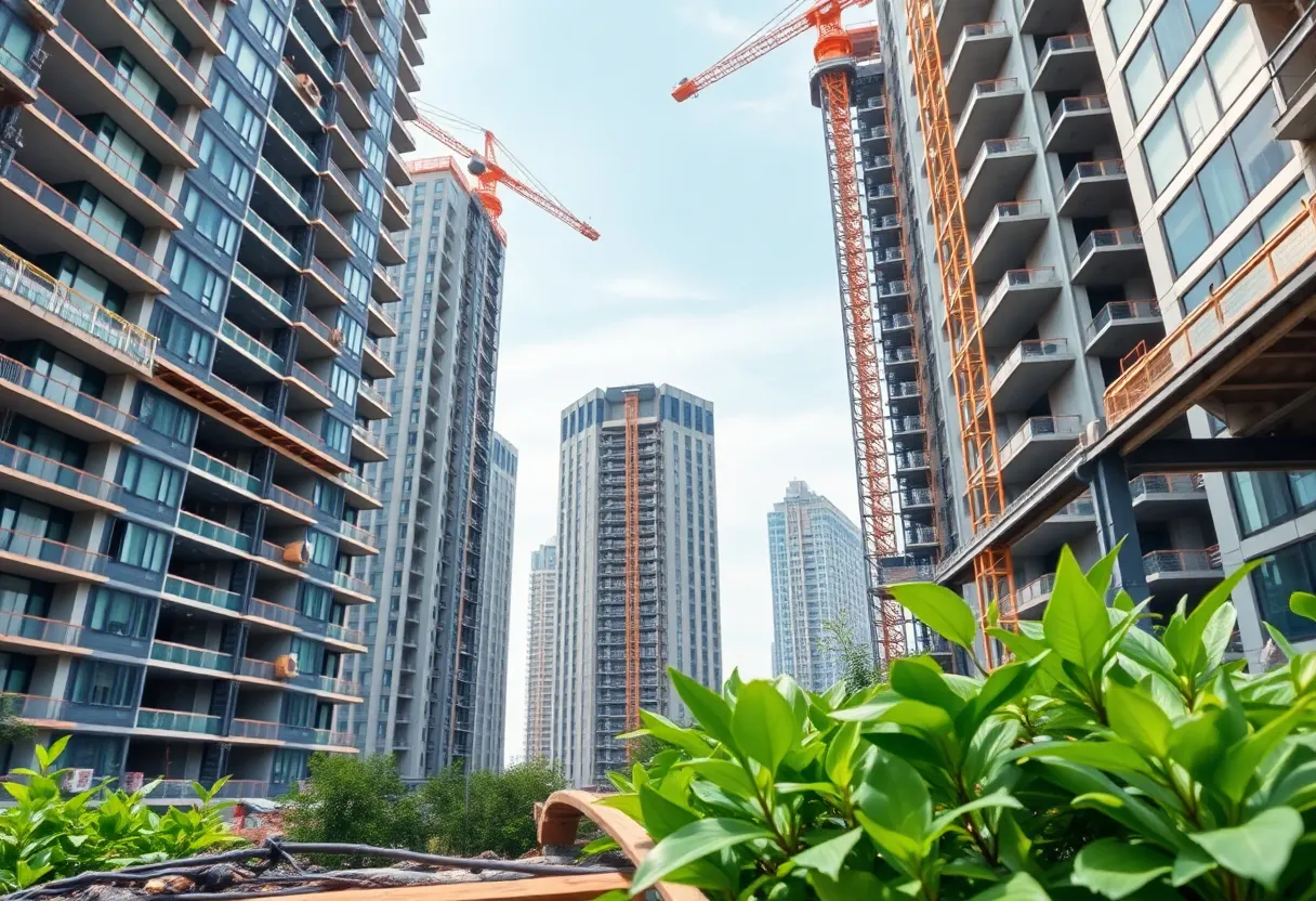 Construction site for Packer Fastener's new Atlanta branch