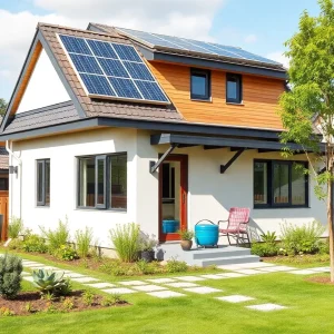 Eco-friendly home design for affordable housing